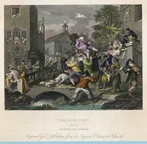 Chairing: William Hogarth's Election 4 of 4