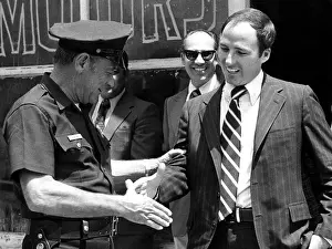 Wambaugh: William Holden greets author Joseph Wambaugh ?
