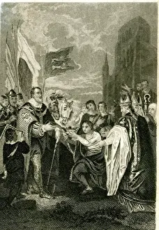 1066: William I the Conqueror receiving the crown