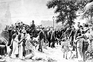 Homage: William I and Crown Prince Frederick in Berlin, 1871