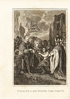 M. A. Jones: William I crowned King of England, Westminster Abbey, 1066