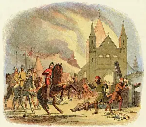 1087: William I is fatally wounded