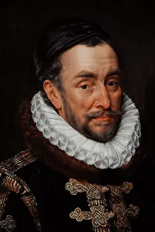 Brocade: William I, Prince of Orange (1533-1584), c. 1579, by Adriaen
