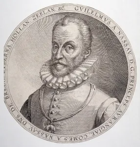 Stadholder: WILLIAM I THE SILENT of ORANGE