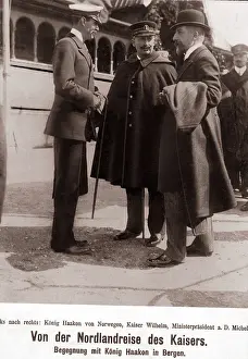 Haakon: William II meets the Norwegian King on a trip