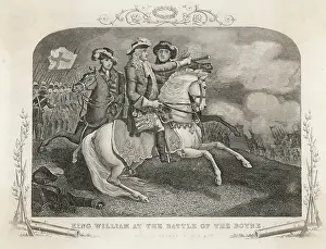 1690s: William III at the Battle of the Boyne, Ireland