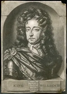 Mezzotint: WILLIAM III MEZZOTINT