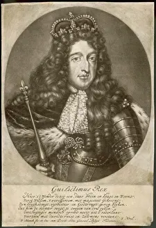 1702: WILLIAM III BY SCHENCK