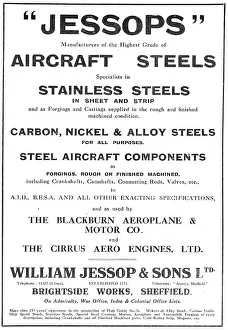 Jessop: William Jessop Aircraft Steels