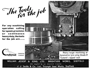 Jessop: William Jessop Cutanit Machine Tool Tips 1947
