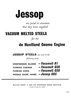Melted: William Jessop Vacuum Melted Steels, Vacumelt R1 Jessop G65