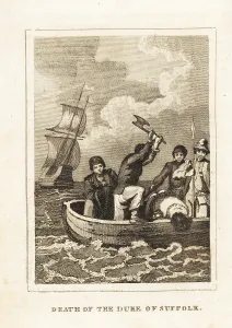Great Britain: William de la Pole beheaded by a mob on a boat, 1450