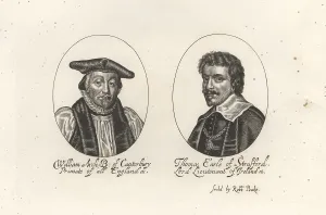 William Faithorne: William Laud and Thomas Wentworth, 17th century