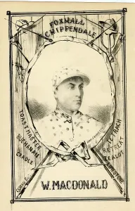 Names: William Macdonald, British jockey and trainer