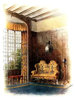 Draping: William and Mary Settee