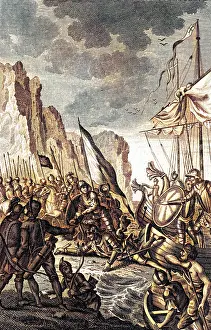 Pevensey: William of Normandy lands on the English coast