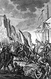 Pevensey: William of Normandy lands on the English coast