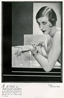 Prestigious: William Ogden jewellery advertisement