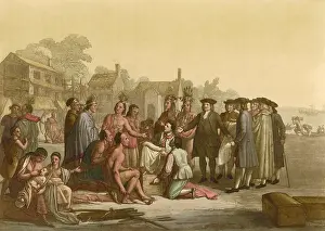 Lcgrart: WILLIAM PENNS TREATY WITH THE INDIANS, by