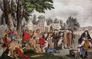 1661: William Penn's Treaty with the Indians