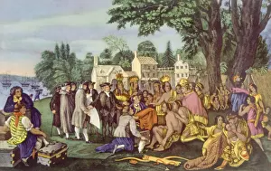 Penns: William Penn's treaty with the Indians founding ?