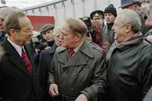 Poklonnaya: William Perry visits Russia