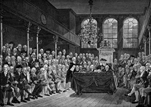 1793: William Pitt the Younger (1759-1806) addressing