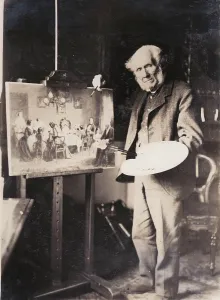 Easel: William Powell Frith on his 90th birthday