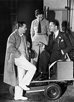 Mervyn: William Powell, Mervyn Le Roy and Dick Barthelmess, 1932