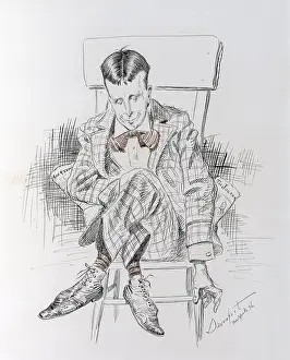 Examiner: William Randolph Hearst, seated with legs ?