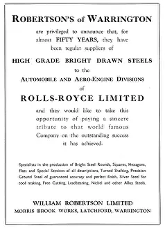 Latchford: William Robertson Ltd. Latchford