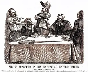 Satirised: WILLIAM SANDHURST
