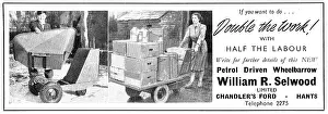 Selwood: William Selwood Petrol Driven Wheelbarrow