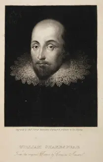 Jansen: William Shakespear - from the original picture by Cornelius