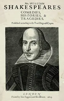 Droeshout: William Shakespeare