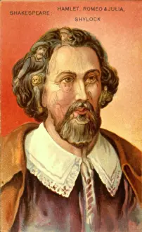 Shylock: William Shakespeare, English poet and playwright