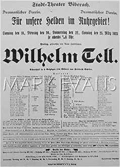 Ruhrgebiet: WILLIAM TELL/BIBERACH