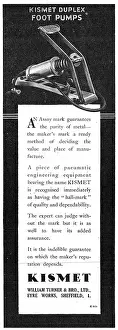 Kismet: William Turner Kismet Pneumatic Engineering Equipment