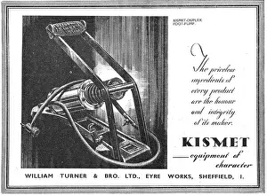 Kismet: William Turner Kismet Pneumatic Products