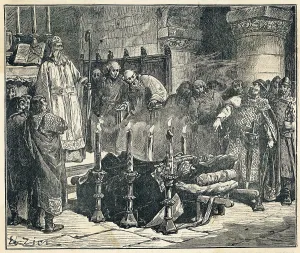 Proceed: WILLIAM'S BURIAL FORBADE