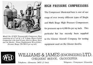 Compressors: Williams & James Pneumatic Compressors