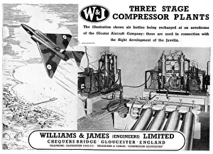Compressor: Williams & James Three Stage Compressor