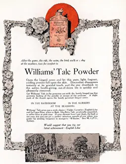 Brisk: Williams Talc Powder Advertisement