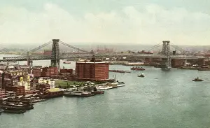 Williamsburg: Williamsburg Bridge. Brooklyn
