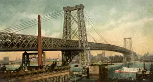 Williamsburg: Williamsburg Bridge. Brooklyn