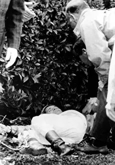 Inglewood: Willie Shoemaker after being thrown from ?