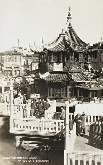 Chinaman: The Willow Pattern Tea House, Shanghai, China