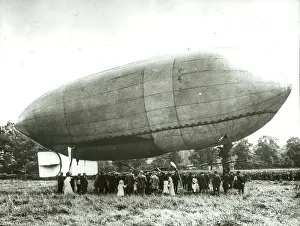 Cardiff: Willows No3 City of Cardiff airship