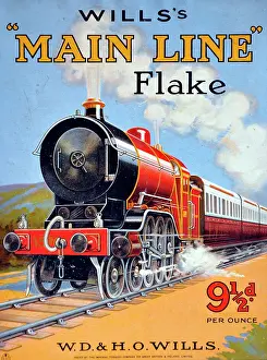Wills: Wills's Main Line Flake Tobacco