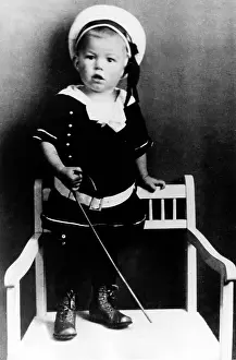 Luebeck: Willy Brandt at the age of 2